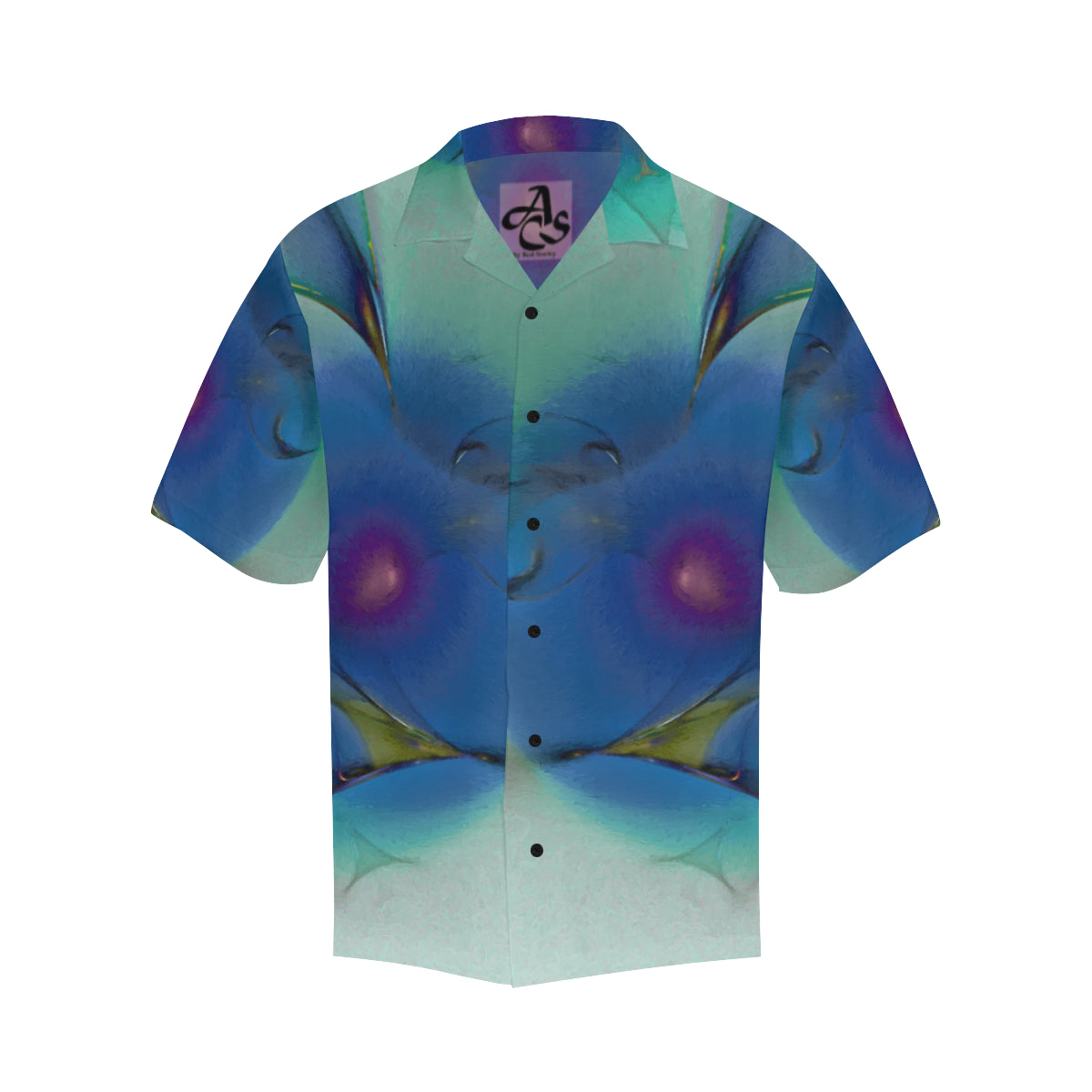 Imagine It 4 - Blue Life Men's All Over Print V-Neck Shirt (Model T58)