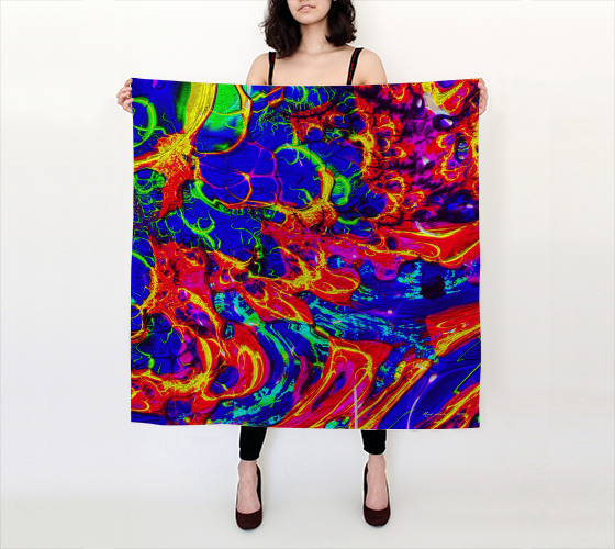 Color Fusion - Square Scarf