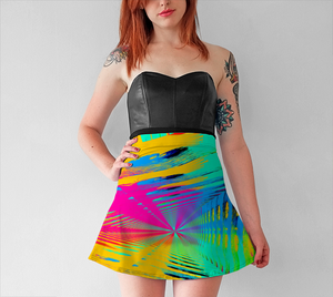 Points of Color - Flair Skirt