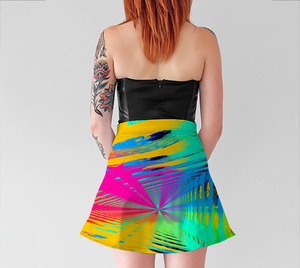 Points of Color - Flair Skirt
