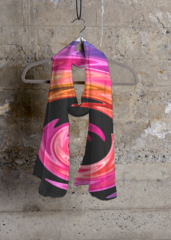 Color Swirl Dreams - Cashmere Modal Scarf