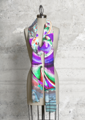 Purple Pleasure - Modal Scarf