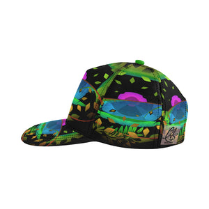 Surfboard Magic - All Over Print Snapback Cap