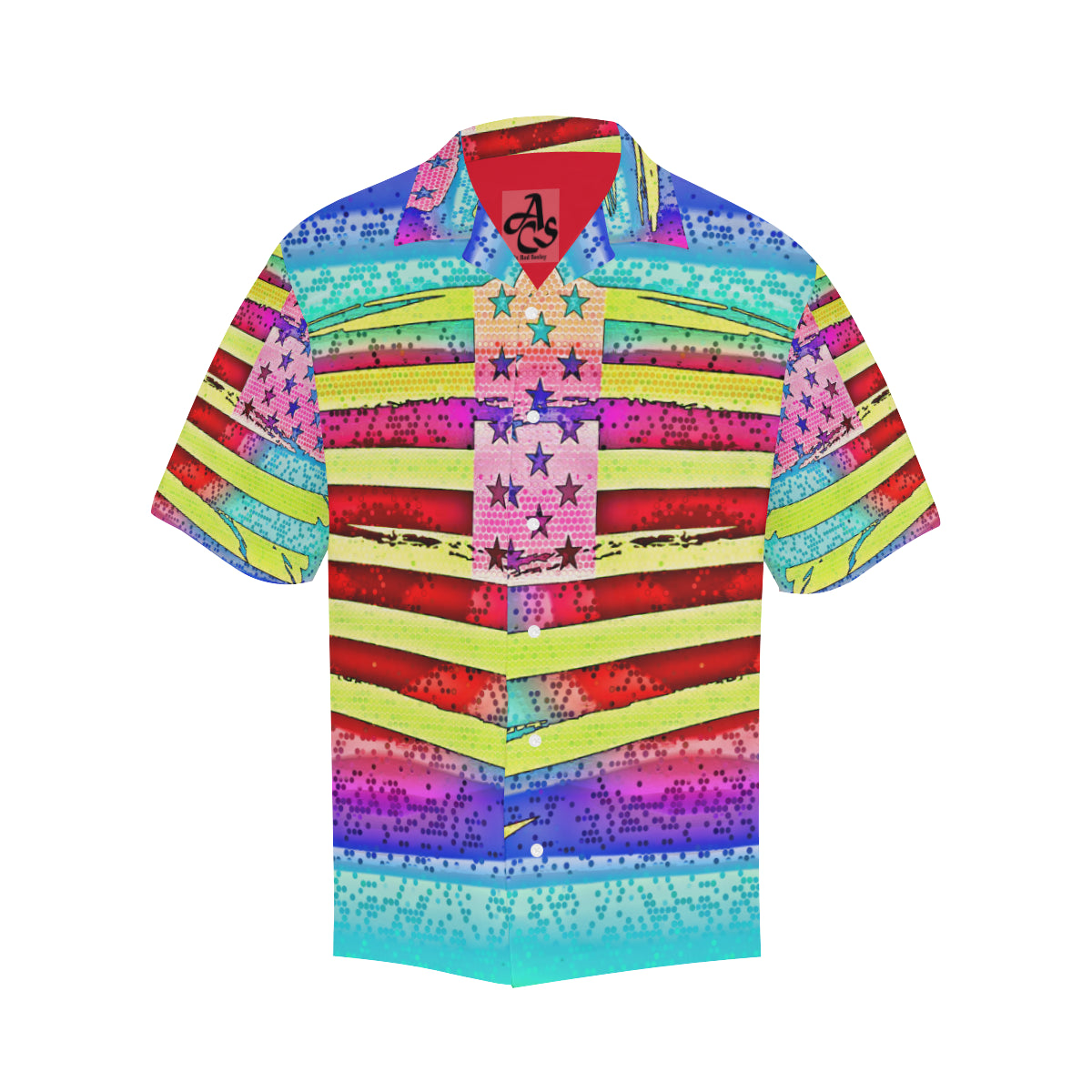 Patriotic Moment Men's All Over Print V-Neck Shirt (Model T58)