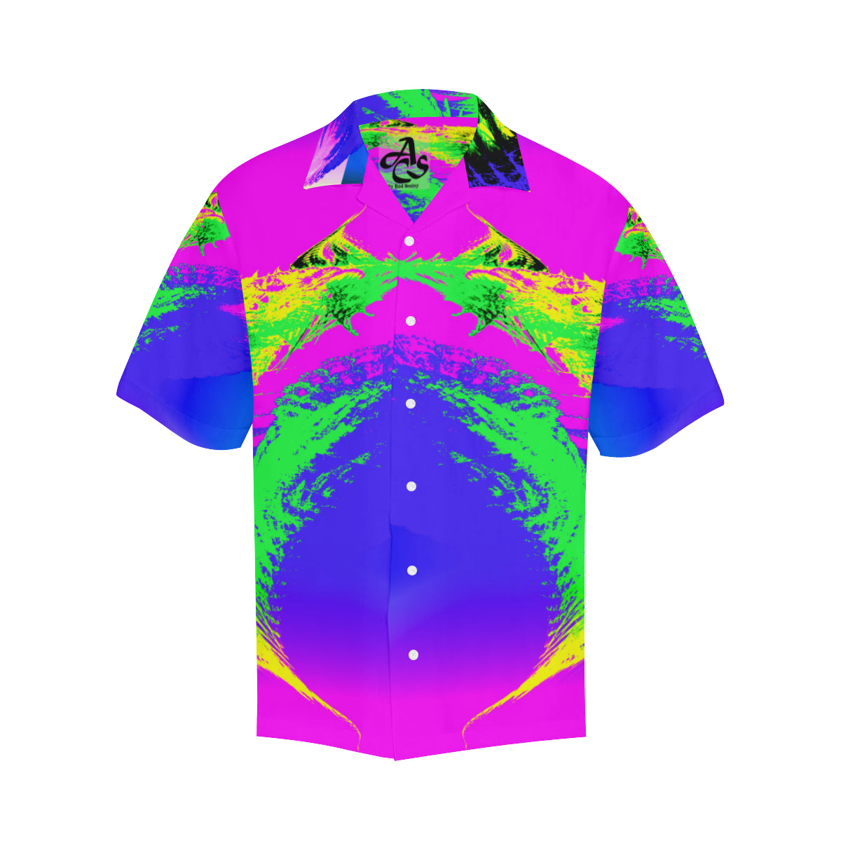 Tropical Sunrise Men's All Over Print V-Neck Shirt (Model T58)