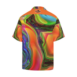 Tropicale Colors Men's All Over Print V-Neck Shirt (Model T58)