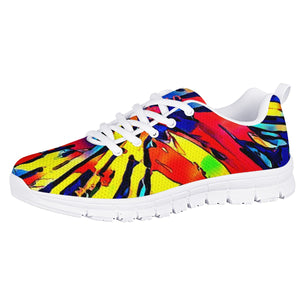 Color Wonder White Running Shoes