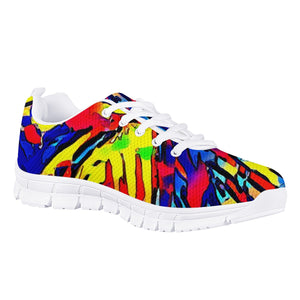Color Wonder White Running Shoes