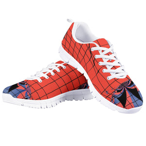 Spidy White Running Shoes