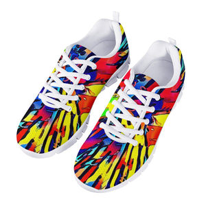 Color Wonder White Running Shoes
