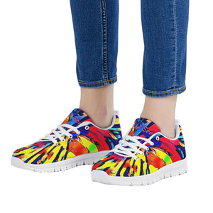 Color Wonder White Running Shoes