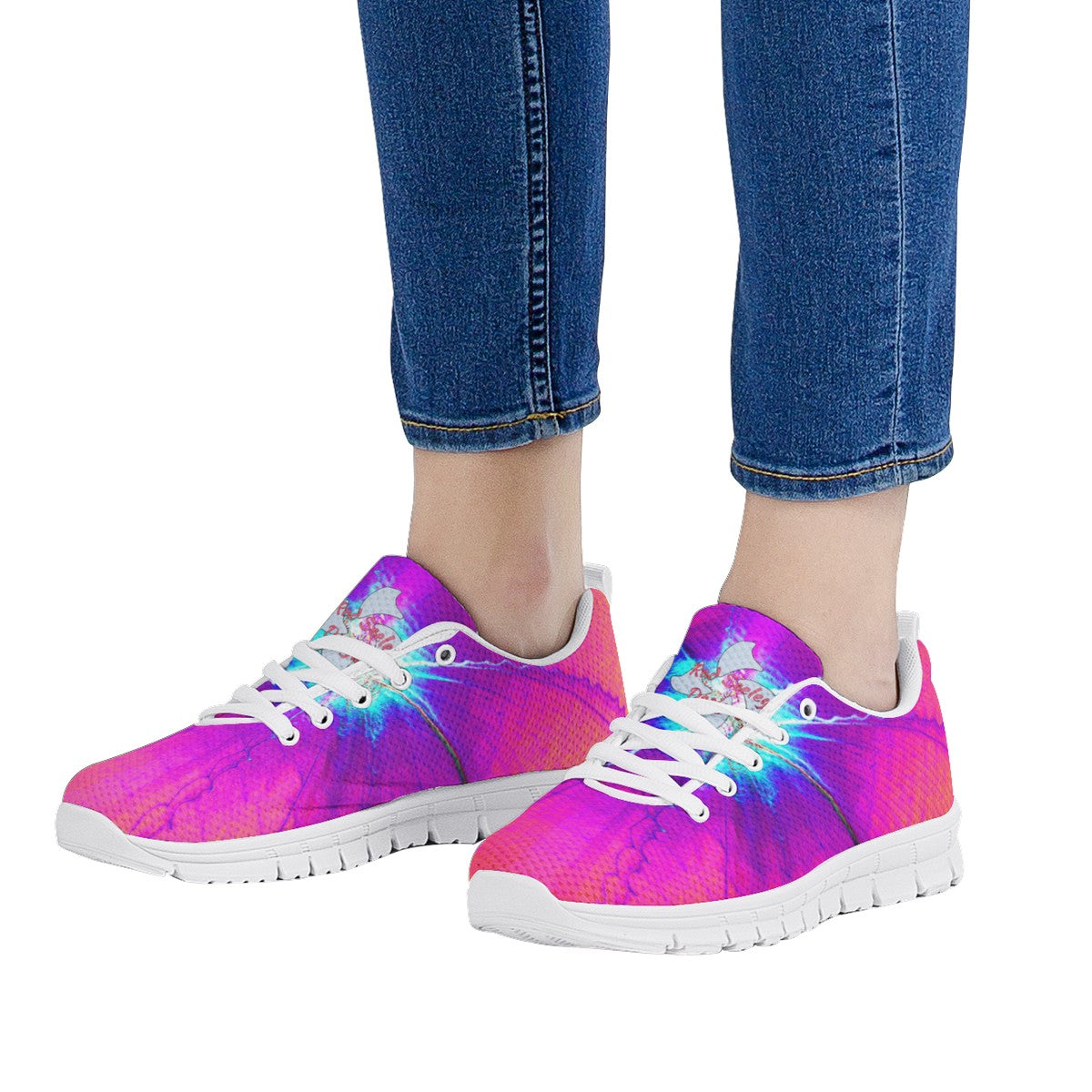 Cosmic Blast White Running Shoes