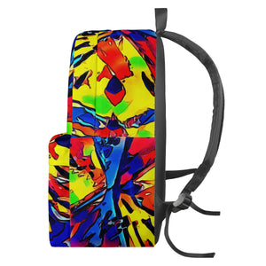 Color Blast 2 All Over Print Cotton Backpack