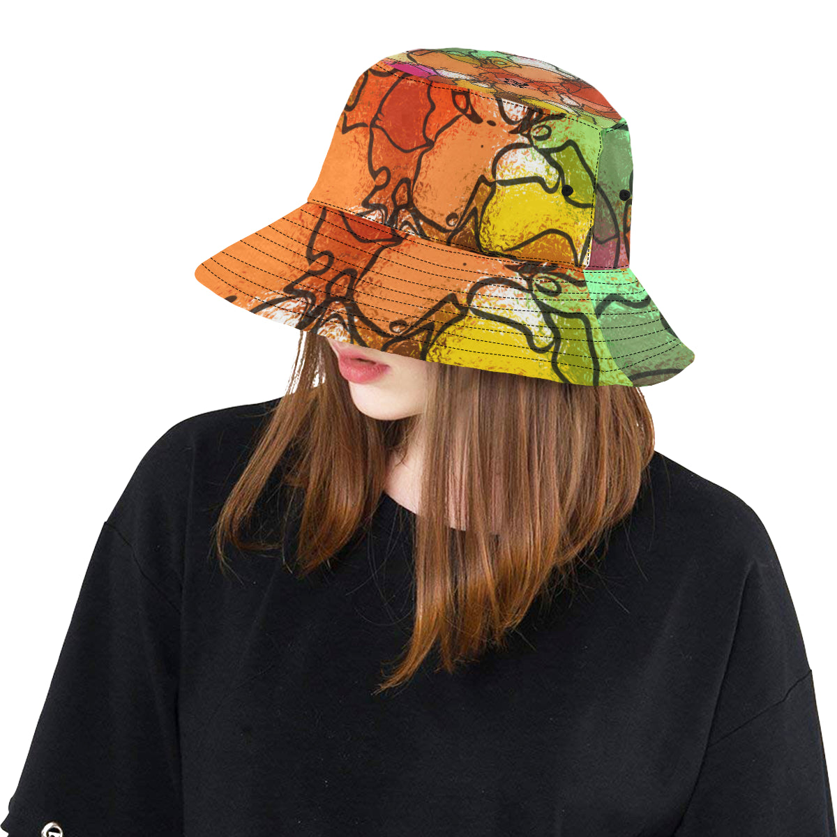 Mosaic Magic Unisex Bucket Hat