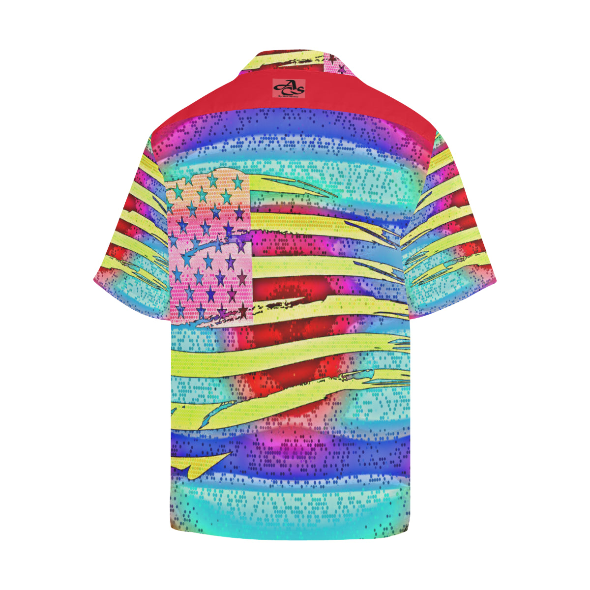 Patriotic Moment Men's All Over Print V-Neck Shirt (Model T58)