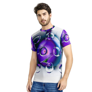 Blue Imagine It New Men's All Over Print T-shirt