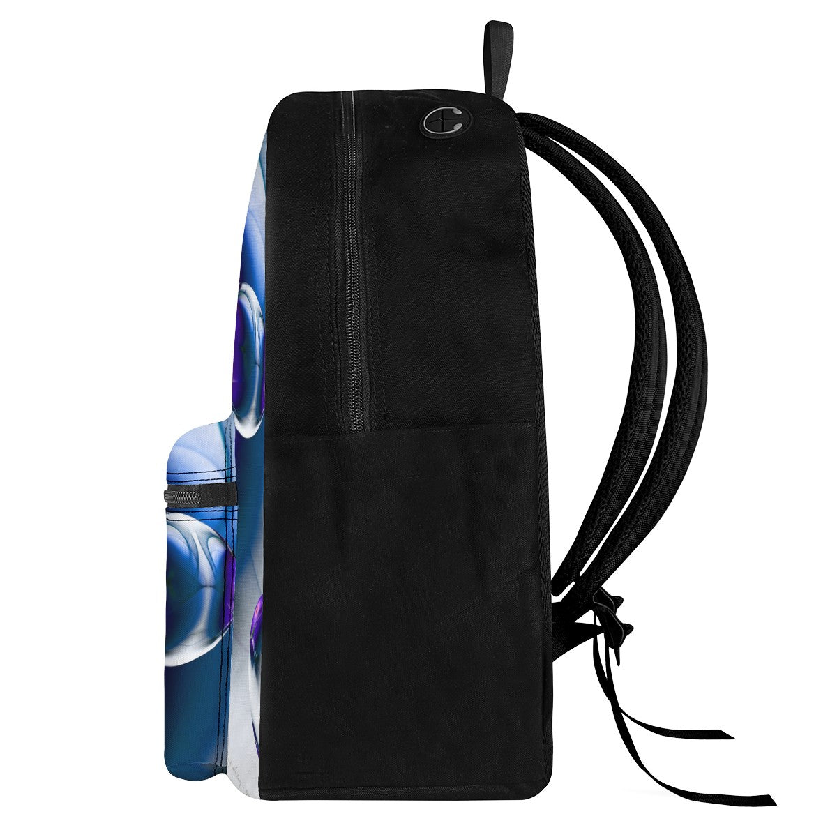Blue Imagine It Canvas Backpack