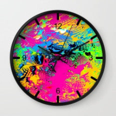 Ocean of Color - Wall Clock