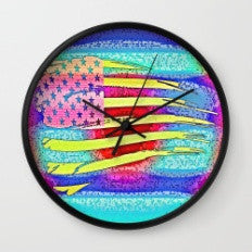 Patriotic Moment 1 - Wall Clock