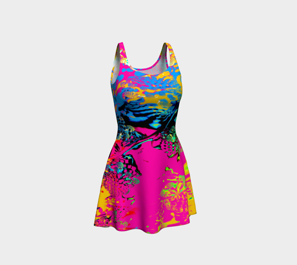 Color Fantasy 1 - Flare Dress