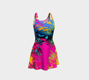 Color Fantasy 1 - Flare Dress