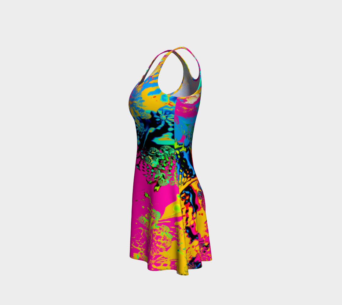 Color Fantasy 1 - Flare Dress